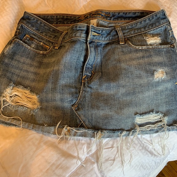 Abercrombie & Fitch Jean skirt - Picture 2 of 3